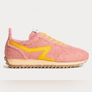 Rag & Bone Retro Tennis Sneakers Pink/Yellow